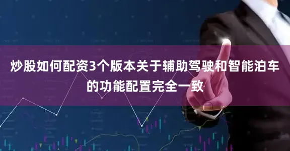 炒股如何配资3个版本关于辅助驾驶和智能泊车的功能配置完全一致